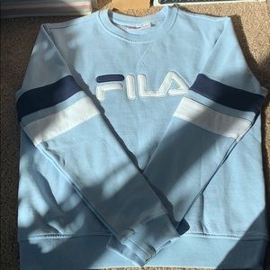 Fila blue crew neck.